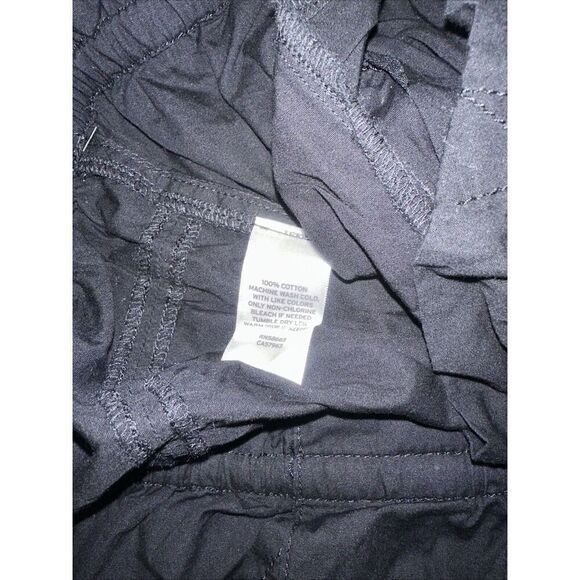 Women's Treasure & Bond Wide Leg Drawstring Pants Pockets Black Size XL. 16 - Picture 4 of 15